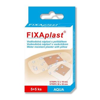 FIXAplast Náplast FIXAPLAST AQUA - strip 10 ks voděodolná