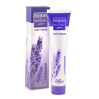 HERBS OF BULGARIA - LAVENDER Krém na nohy z levandule 75 ml