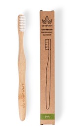 GoodWays GoodBrush bambusový kartáček Bílá