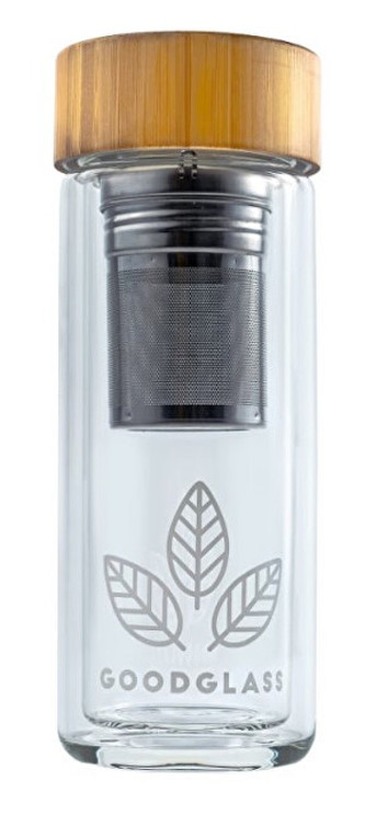 GoodWays GoodGlass Thermo skleněná lahev 350 ml