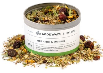 GoodWays Breathe & Immune bylinný čaj 60 g