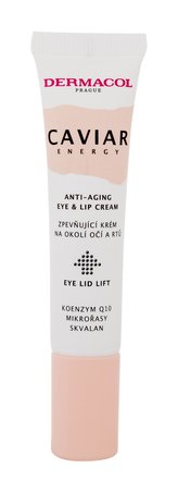 Dermacol Caviar Energy Oční krém Eye & Lip 15 ml pro ženy
