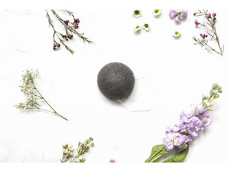 zKokosu Konjaková houbička BAMBUSOVÉ UHLÍ