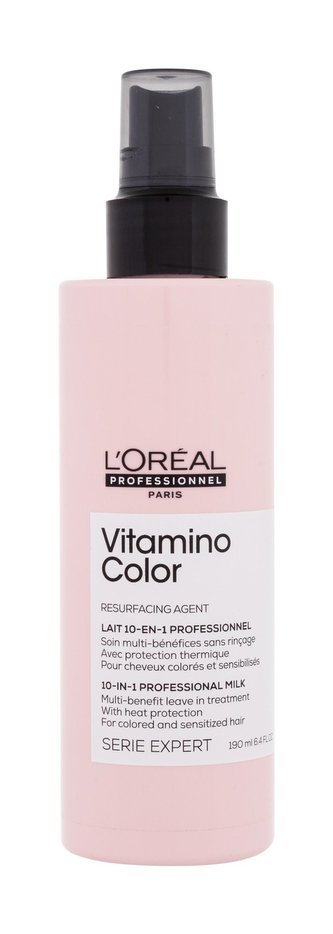 L´Oréal Professionnel Zdokonalující víceúčelový sprej Serie Expert Vitamino Color (10-in1 Professional Milk) 190 ml woman