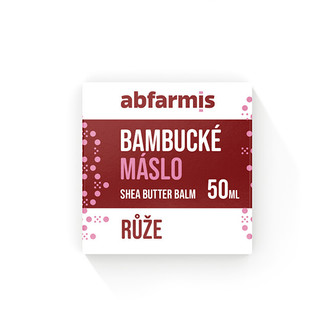 Abfarmis Abfarmis Bambucké máslo růže 50 ml