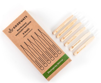 GoodWays Mezizubní kartáčky 6 ks