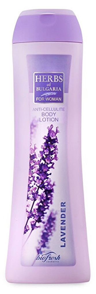 HERBS OF BULGARIA - LAVENDER Tělové mléko/balzám proti celulitidě z levandule 250 ml