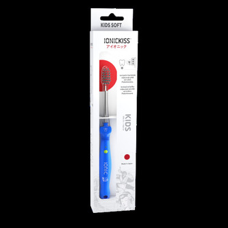 IONIC Corporation Ionizační detský zubní kartáček IONICKISS KIDS Modrá