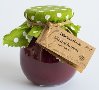 Nikoleta-Maria Modrý hrozen s ananasem 250 g