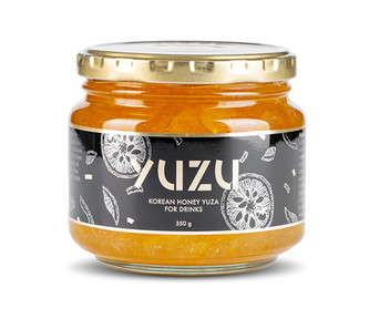 Yuzu Yuzu nápojový koncentrát s kousky yuzu, s vitaminem C 550 g