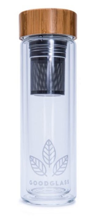GoodWays GoodGlass Thermo skleněná lahev 450 ml