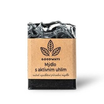 GoodWays Detoxikační mýdlo s aktivním uhlím 75 g