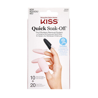KISS Odstraňovač umělých nehtů (Soak Off Remover Caps) 20 ks woman