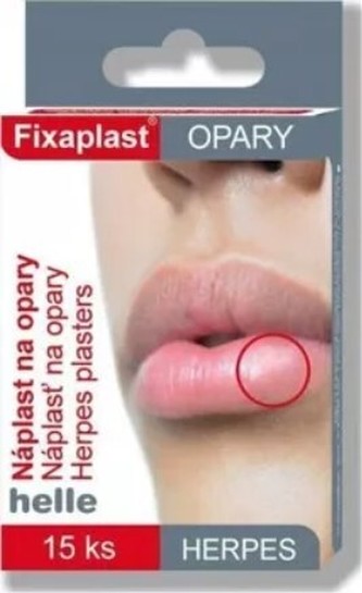 FIXAplast Náplast FIXAPLAST HERPES na opary 15 ks