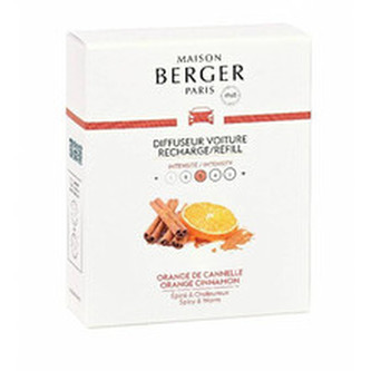 Maison Berger Paris Náhradní náplň do difuzéru do auta Pomeranč a skořice Orange Cinnamon (Car Diffuser Recharge/Refill) 2 ks unisex