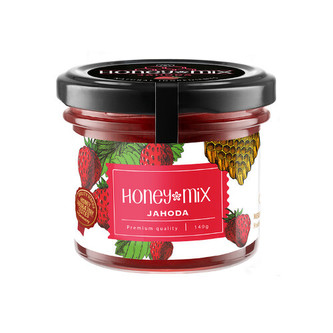 HoneyMix Med s jahodou 140 g