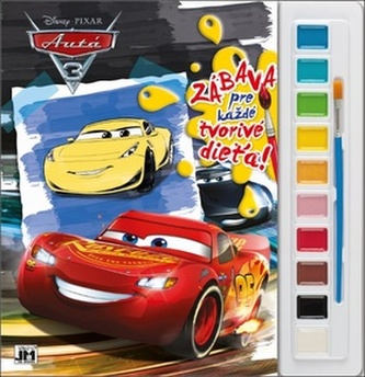 Autá Vymaľovanky s farbami