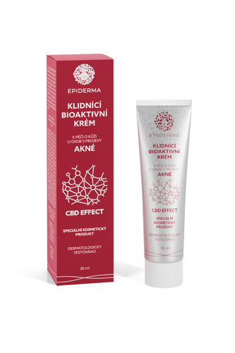Epiderma Bioaktivni krém na akné CBD Effect 30 ml woman