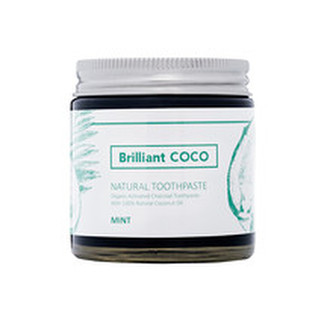 Brilliantcoco Zubní pasta ve skle Zero Waste (Natural Toothpaste) 120 ml unisex