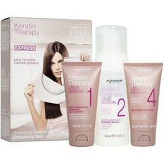 Alfaparf Milano Dárková sada vyhlazující vlasové péče Lisse Design Keratin Therapy (Smoothing Treatment Kit) woman