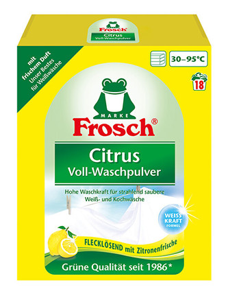 Frosch Prací prášek Citrus EKO 1,35 kg