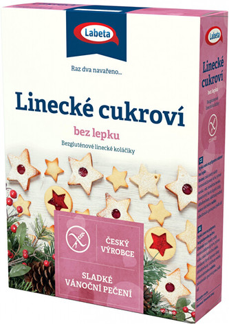 LABETA A.S. Linecké cukroví bez lepku 255 g
