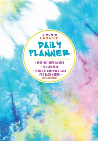 12-Month Undated Daily Planner 12-Month Undated Daily Planner