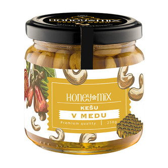 HoneyMix Kešu v medu 250 g