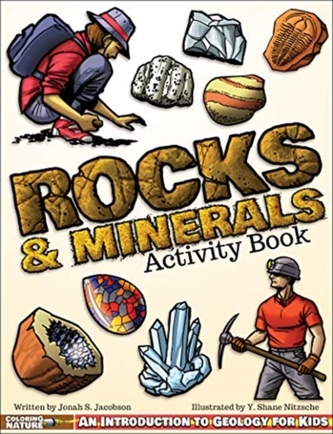 Rocks & Minerals Activity Book