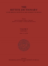 Hittite Dictionary of the Oriental Institute of the University of Chicago. Volume S, Fasc 4