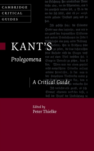 Kant's Prolegomena