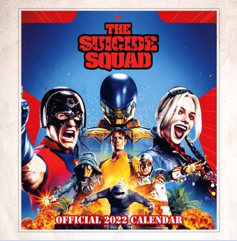 Oficiální kalendář DC Comics 2022: Suicide Squad (SQ 30,5 x 30,5|61 cm)
