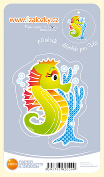 Průsvitná záložka Mořský koník - PZ 014