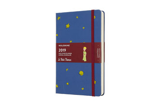 Moleskine: Malý princ denní diář 2019 L