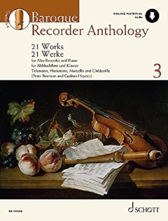 BAROQUE RECORDER ANTHOLOGY VOL 3