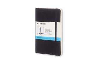 Moleskine: Zápisník měkký tečkovaný černý S