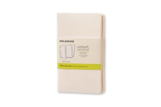 Moleskine: Volant zápisníky čisté bílé S
