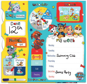 Oficiální dětský kalendář 2022 Paw Patrol|Tlapková patrola (34 x 35 cm)