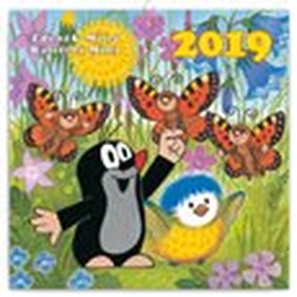 Poznámkový kalendář Krteček 2019