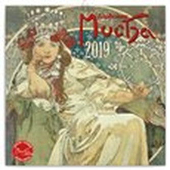Poznámkový kalendář Alfons Mucha 2019