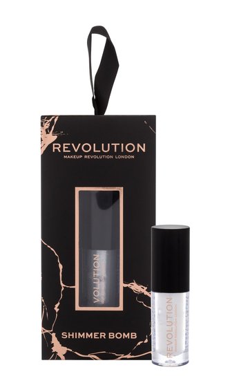 Makeup Revolution London Shimmer Bomb Lesk na rty 2 ml Light Beam pro ženy