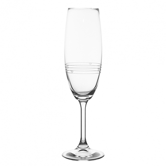 Sklenice na šampaňské 2 ks 220 ml SRDÍČKA