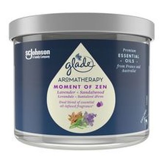 Glade Vonná svíčka s vůní levandule a santalového dřeva Aromatherapy Candle Moment of Zen 260 g unisex