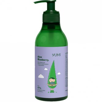 Yumi sprchový gel Aloe - borůvka 400 ml