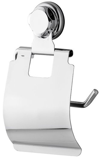 Držák na toaletní papír 22,5x14,8x3,3 cm chrom s přísavkou