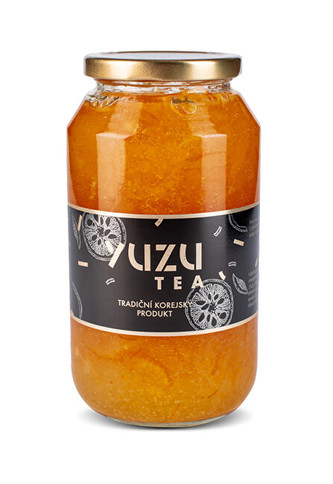 Yuzu Yuzu nápojový koncentrát s kousky yuzu, s vitaminem C 1000 g