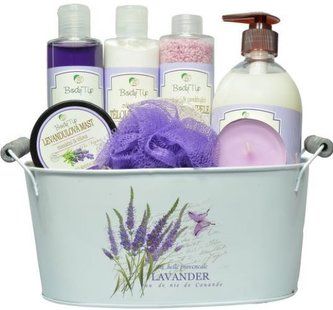 Body tip Dárkové balení Levandule v plechovém obalu