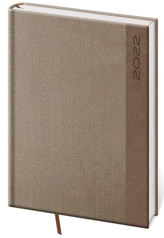 Diář 2022 denní A5 Procida - béžová