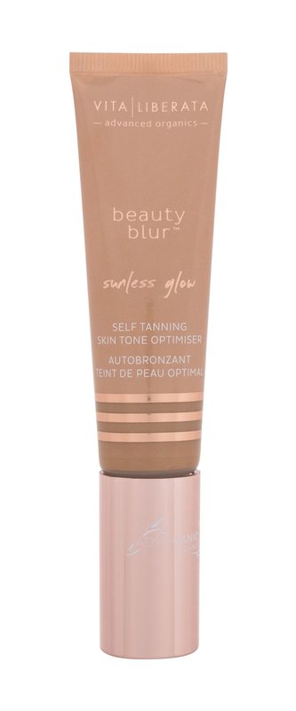 Vita Liberata Beauty Blur Samoopalovací přípravek Sunless Glow 30 ml Latte Dark Self Tanning Skin Tone Optimiser pro ženy