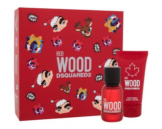 Dsquared2 Red Wood toaletní voda 30 ml + tělové mléko 50 ml